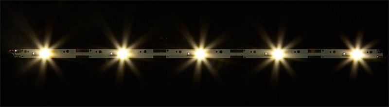 Faller 180654 2 LED bar spotlights warm white each 180 mm