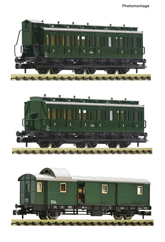 Fleischmann 6260055 3 Piece Set Passenger Train OBB