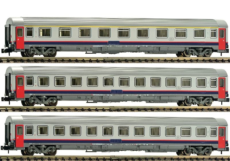 Fleischmann 814508 3 Piece Set Eurofima Coaches SNCB