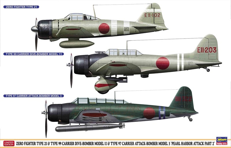 Hasegawa 07504 Pearl Harbor Attack Part 2