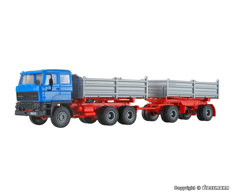 Kibri 14651 DAF Cab with Two Trailers