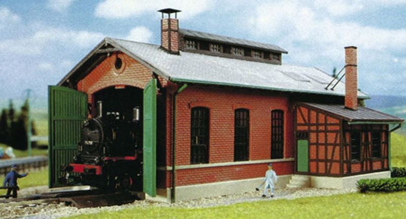 Kibri 39436 Shed Single Track