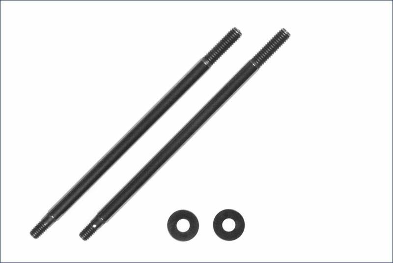 Kyosho BSW75 Shock Shaft 3x61mm-2Pcs- 97009-61