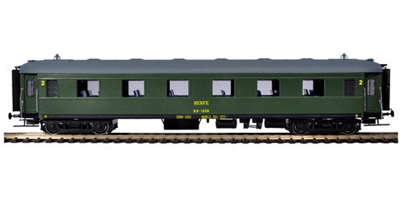 Mabar 81622 Passenger Coach BB1608 without UIC