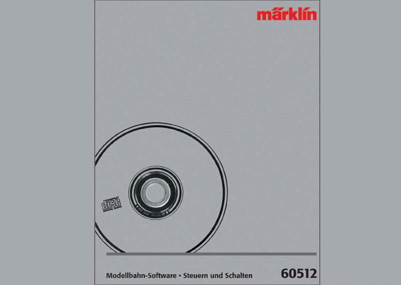 Marklin 60512 Model Railroad Software Controlling Trains and Accessories