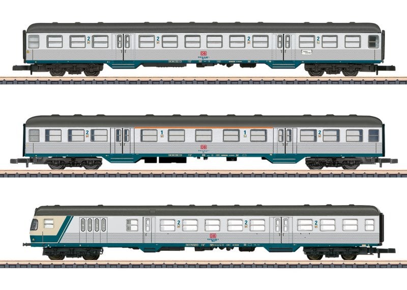 Marklin 87183 Passenger Car Set Karlsruhe End