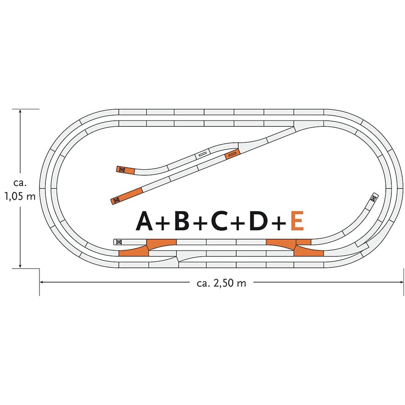 Roco 61104 Track set E