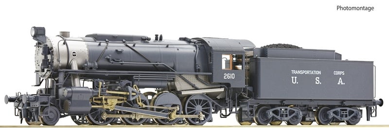 Roco 72154 Steam locomotive 2610 USATC