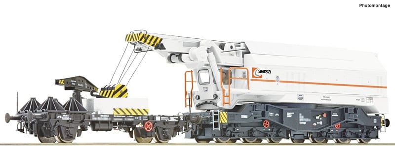 Roco 73039 Digital railway slewing crane SERSA