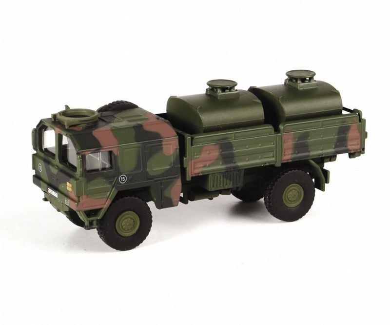 Schuco 452636400 MAN 5T GL KAT1 Tank Truck Bundeswehr Camouflaged
