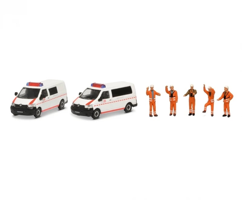 Schuco 452655500 2-Unit Set VW T5 Bus