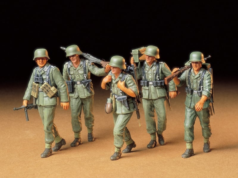 Tamiya 35184 German Machine Gun Crew