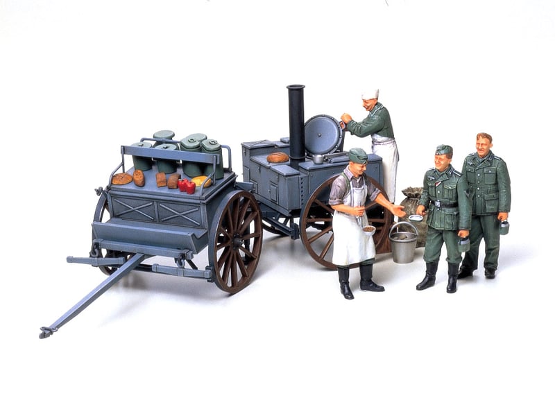 Tamiya 35247 German Field Kitchen Scenery