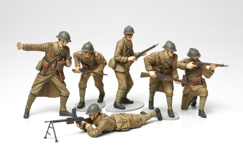 Tamiya 35288 WWII French Infantry Set