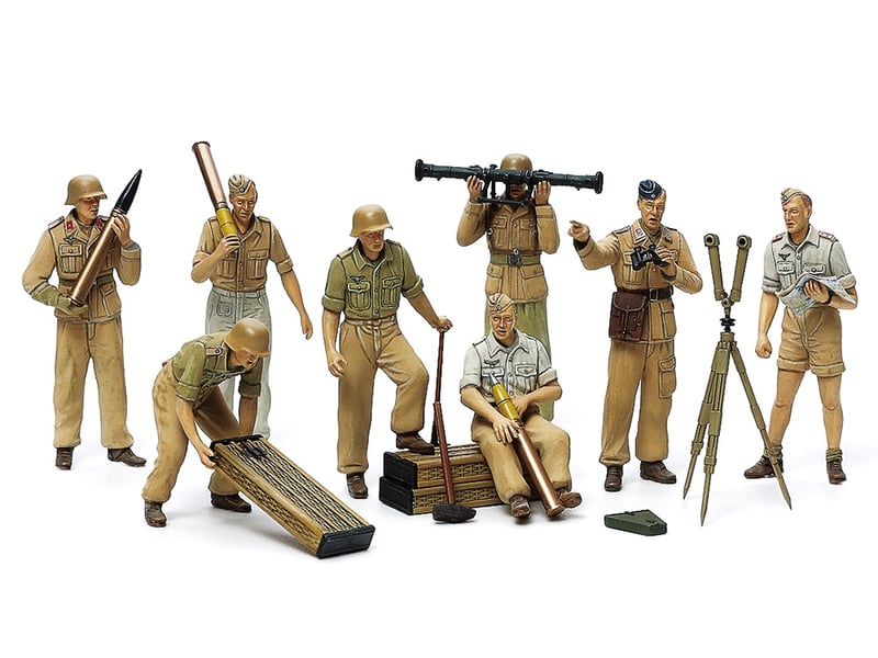 Tamiya 35343 German Artillery Crew Set