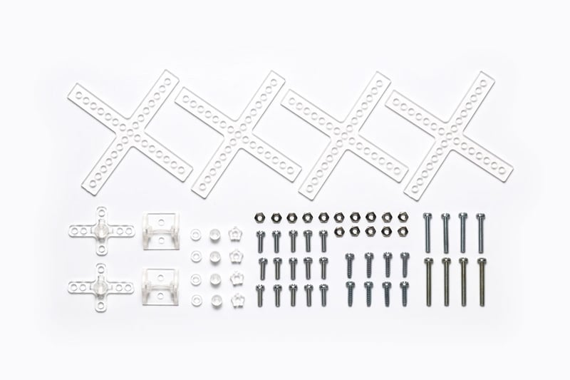 Tamiya 69912 Double Gearbox 4-Speed Clear