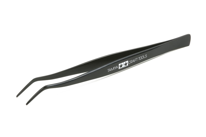 Tamiya 74003 Angled Tweezers