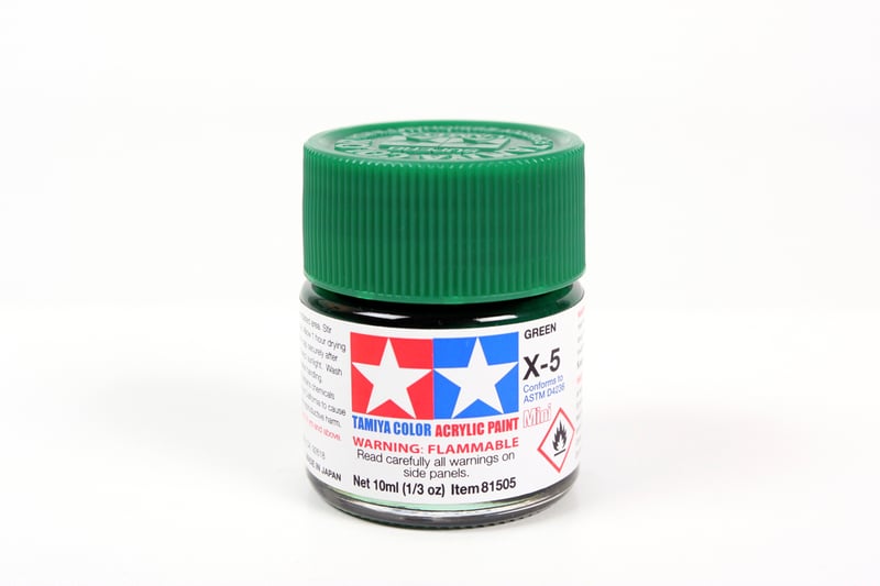 Tamiya 81505 Acrylic Mini X-5 Green