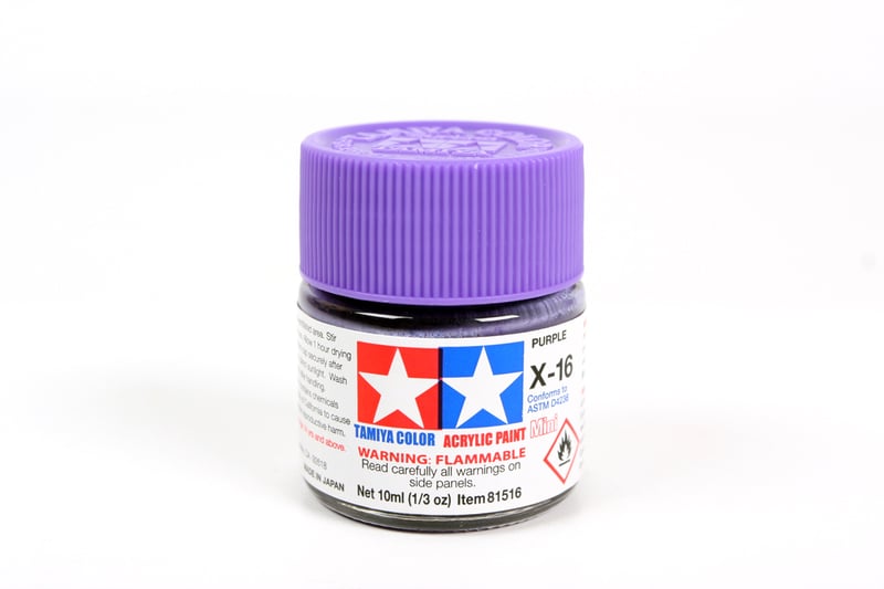 Tamiya 81516 Acrylic Mini X-16 Purple