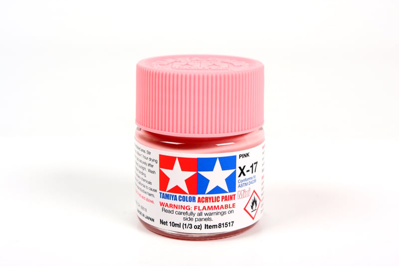 Tamiya 81517 Acrylic Mini X-17 Pink