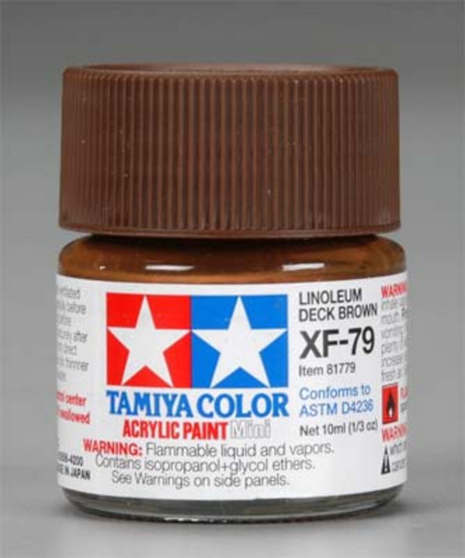 Tamiya 81779 Acrylic Mini XF-79 Deck Brown
