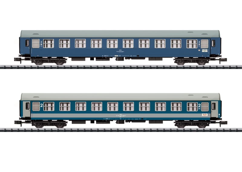 MiniTrix 15371 Orient Express Express Train Passenger Car Set