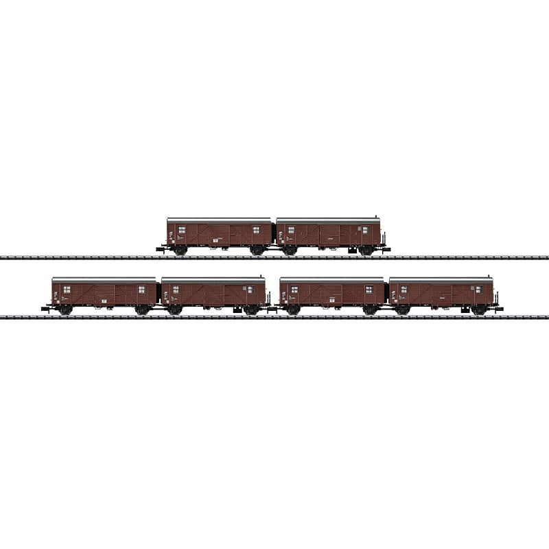 MiniTrix 15515 Stuckgut-Schnellverkehr Car Set
