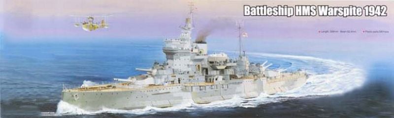 Trumpeter 05325 Battleship HMS Warspite 1942
