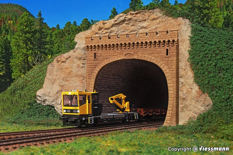 Vollmer 42502 Tunnel portal 2 Roads