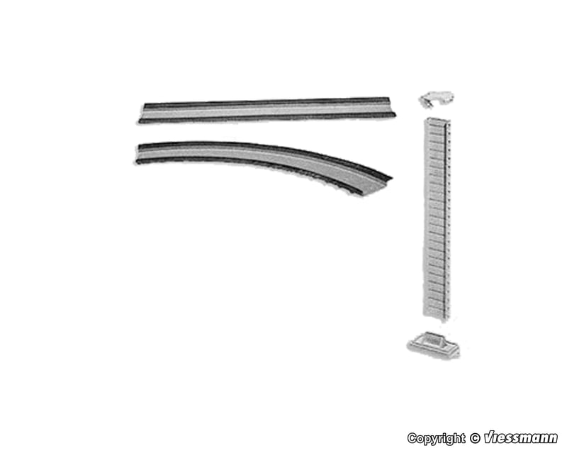 Vollmer 44547 H0 Pier rampset kit