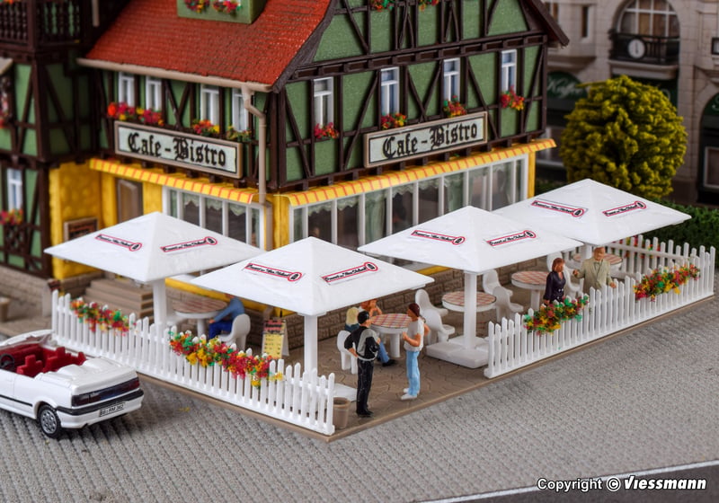 Vollmer 45138 Beer Garden Sun Umbrellas