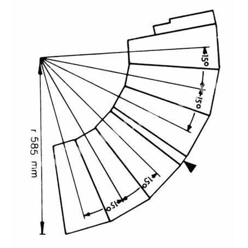 Vollmer 45256 Extension Parts for 45754