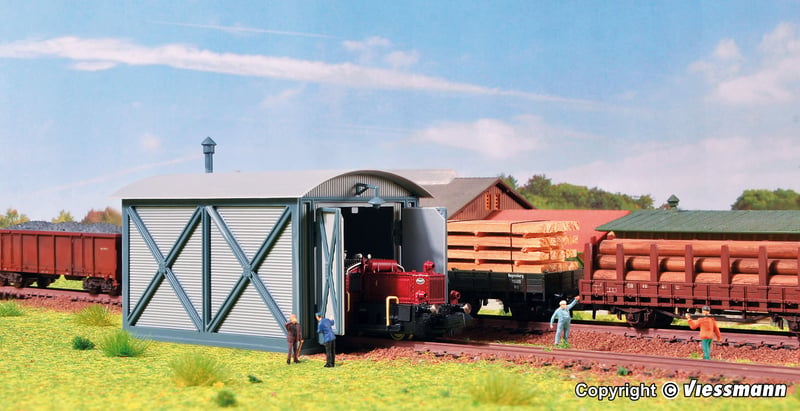 Vollmer 47610 3 Shed of KOF