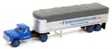Classic Metal Works 31170 Ford Tractor with Covered Wagon Trailer