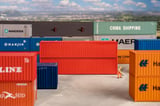 Faller 182154 40ft Container Red Set of 2