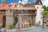 Faller 191790 Old Town Wall with Extension.