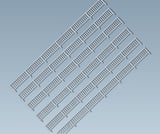 Faller 282841 Fencing 560 mm