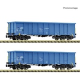 Fleischmann 6660095 2 Piece Set Open Freight Wagon CRONIFER