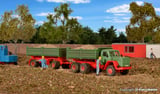 Kibri 14063 MAGIRUS DEUTZ 230D 26AK Tipper with Trailer Kit