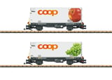 LGB L45887 RhB COOP Container Car-Set