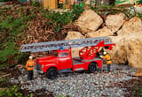 Pola 331614 Fire Brigade Vehicle Opel Blitz with Turntable Ladder