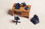 Pola 333156 Desk with Accessories