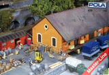Pola 839 Freight Depot-Ladehalle mit Kopframpe