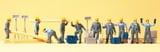 Preiser 10220 Workers Technical Emergency Service