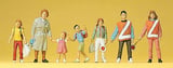Preiser 10344 School crossing patrol Pedestrians