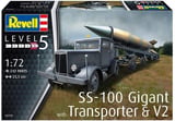 Revell 03310 SS-100 Gigant with Transporter and V2