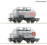 Roco 6600193 2 Piece Set Tank Wagons SJ DC