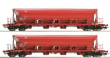 Roco 67087 2 Piece Set Self Unloading Hopper Wagons DB AG