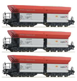 Roco 67154 Self Unloading Hopper Wagons Set