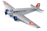 Schuco 403551901 Junkers Ju 52-3m Silver